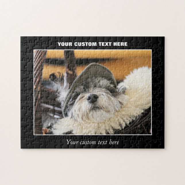 Shih Tzu Dog Jigsaw Puzzle (Horizontal)