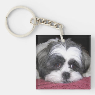 Shih Tzu Dog Key Ring