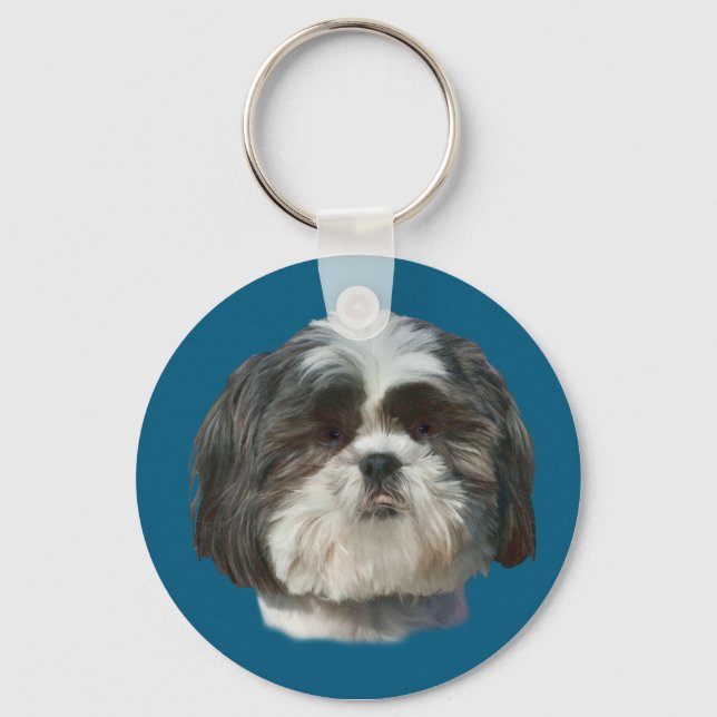 Shih Tzu Dog Keychain (Front)