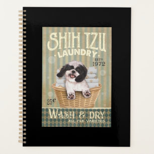 Shih Tzu Dog Laundry Cute Shih Tzu Life Puppy Tzu Planner