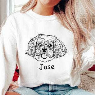 Shih Tzu Dog Personalised Pet Lover Sweatshirt