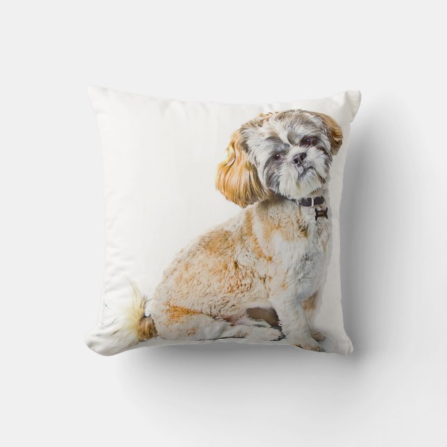 Shih Tzu Dog Pillow/Cushion Cushion (Front)
