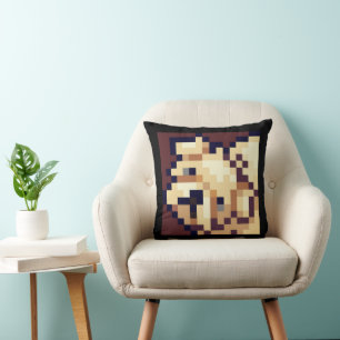 Shih Tzu dog. Pixel Art, Pixel Art Cushion