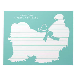 Shih-Tzu Dog Puppy Long Hair Notepad