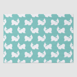 Shih-Tzu Dog Puppy Long Hair Tissue Paper