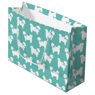 Shih Tzu Dog Puppy Teddy Bear Short Hair Large Gift Bag
