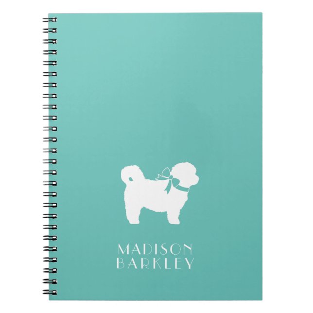 Shih Tzu Dog Puppy Teddy Bear Short Hair Notebook (Front)