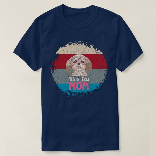 Shih Tzu Dog T-Shirt (Design Front)
