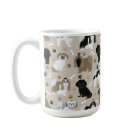 Shih Tzu Dogs Paws and Bones Coffee Mug