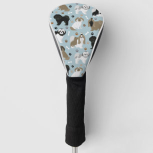 Shih Tzu Dogs Paws and Bones Golf Head Cover