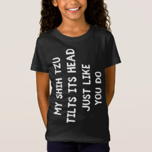 Shih Tzu Funny Dog Lover Gift Cute Women Men Kids T-Shirt