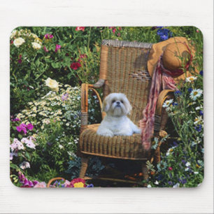 Shih Tzu Garden Mousepad
