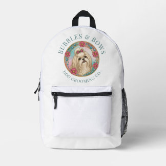 Shih Tzu Grooming Backpack Bag