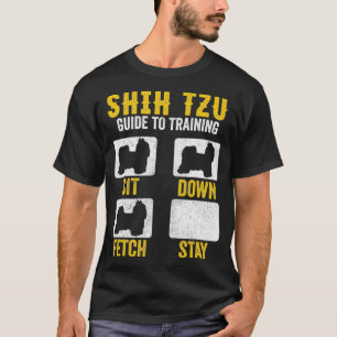 Shih Tzu Guide To Training Shirts Dog Mum Dad