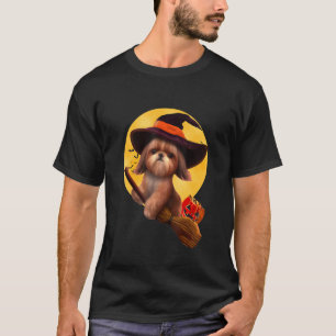 Shih Tzu Halloween Costume Men Women Boys Girls D T-Shirt