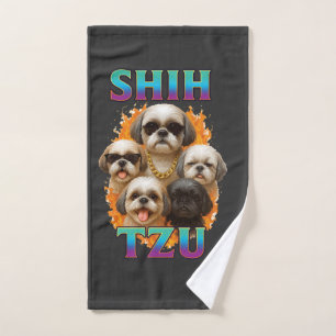 Shih Tzu Hand Towel