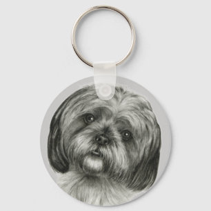 Shih Tzu Key Ring