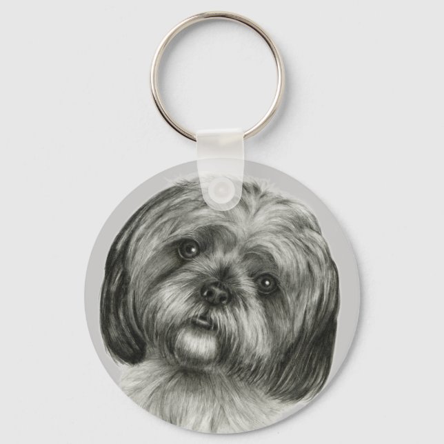 Shih Tzu Key Ring (Front)