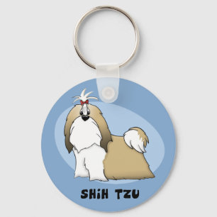 Shih Tzu Keychain