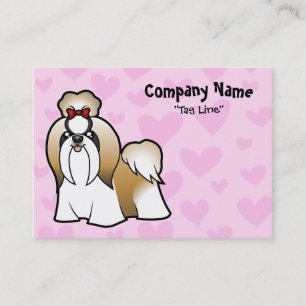 Shih Tzu Love (show cut) Business Card