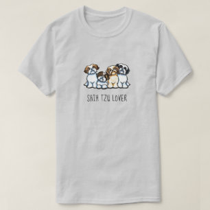 Shih Tzu Lover Personalised T-Shirt
