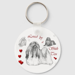 Shih Tzu Lovers Gifts Key Ring