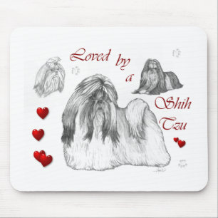 Shih Tzu Lovers Gifts Mouse Mat