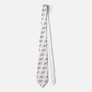 Shih Tzu Lovers Gifts Tie