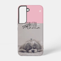 Shih Tzu Mama Samsung Case for Dog Moms