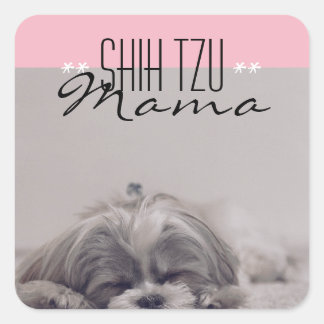 Shih Tzu Mama Sticker for Dog Moms