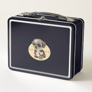 Shih Tzu Metal Lunch Box