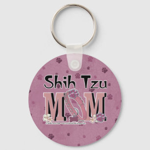 Shih Tzu MOM Key Ring