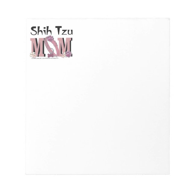 Shih Tzu MOM Notepad (Front)