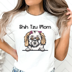 Shih Tzu Mom Shirt, Dog Mama  T-Shirt