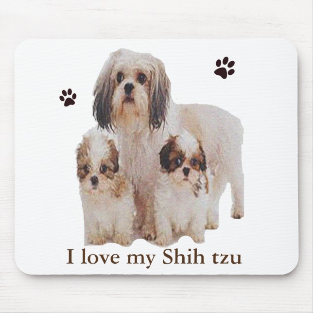  Shih tzu   Mouse Mat (Front)