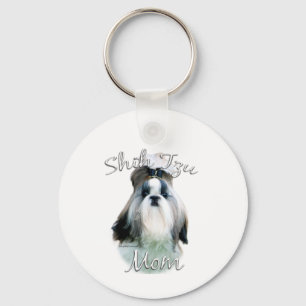 Shih Tzu Mum 2 Key Ring