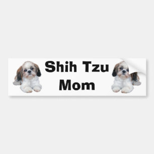 Shih Tzu Mum Bumper Sticker