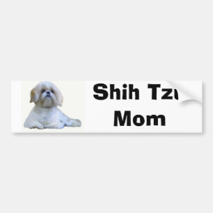 Shih Tzu Mum Bumper Sticker