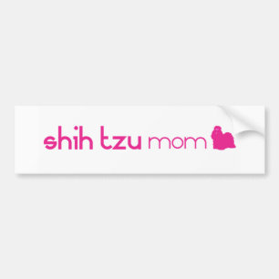 Shih Tzu Mum Bumper Sticker