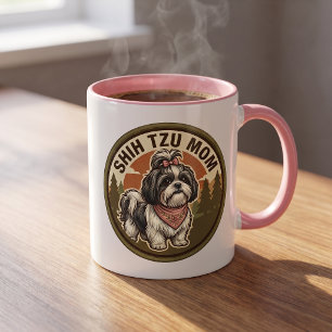 Shih Tzu Mum Coffee Mug Shih Tzu Dog Mum Gift