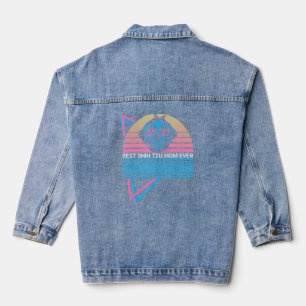 Shih Tzu Mum Ever Dog Denim Jacket