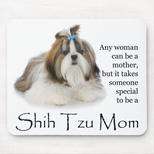 Shih Tzu Mum Mousepad (Front)