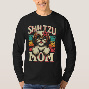 Shih Tzu Mum Shih Tzu Dog Pet For Women T-Shirt