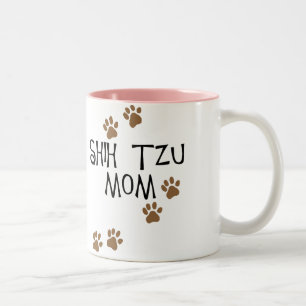 Shih Tzu Mum Two-Tone Coffee Mug