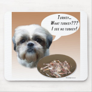 Shih Tzu (natural) Turkey Mouse Mat