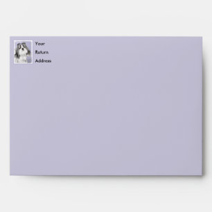 Shih Tzu Painting - Cute Original Dog Art Envelope