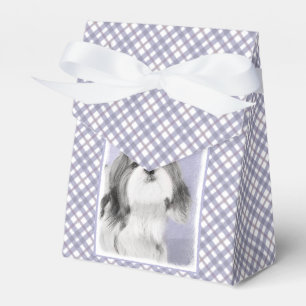 Shih Tzu Painting - Cute Original Dog Art Favour Box