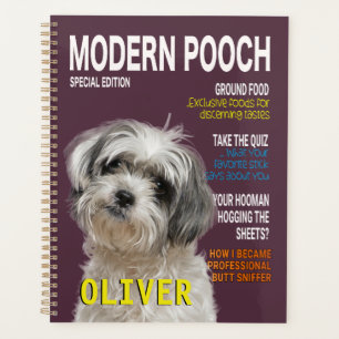 Shih Tzu Parody Magazine Cover  Planner