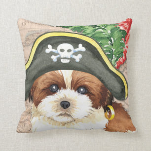 Shih Tzu Pirate Cushion