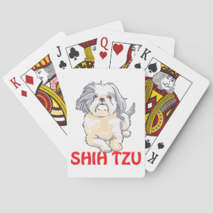 Shih Tzu Playing Cards
